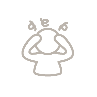 Icon emotionale Belastung