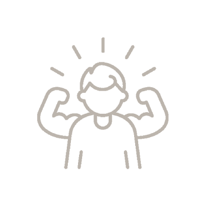 Icon wenig Selbstvertrauen