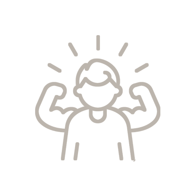 Icon wenig Selbstvertrauen